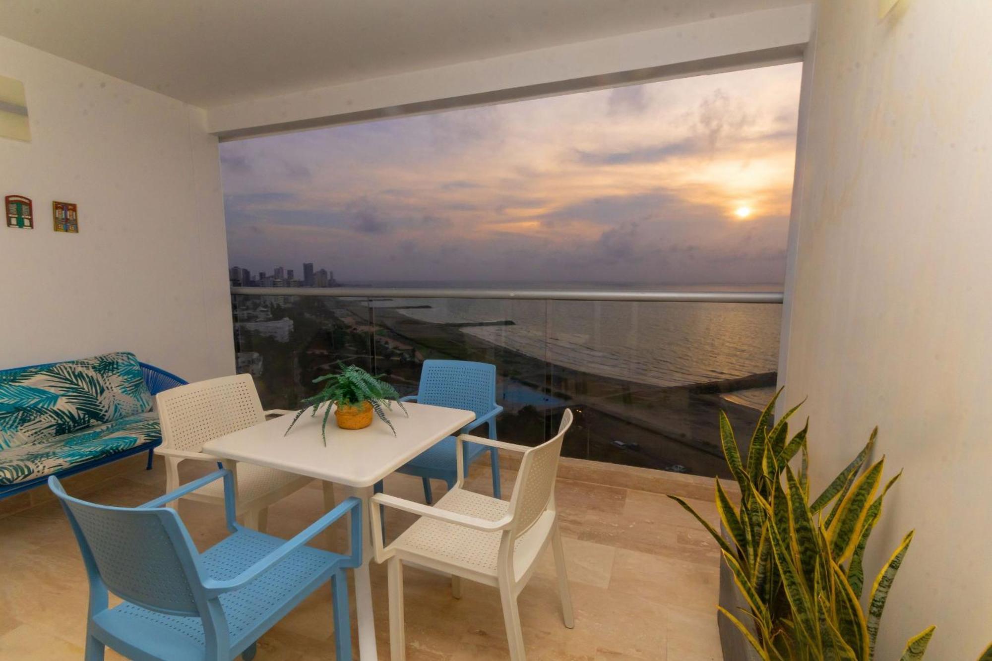 Exclusivo Nuevo Frente Al Mar Apartamento Cartagena